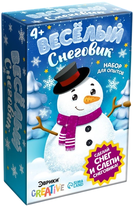 Experimentierset - Lustiger Schneemann