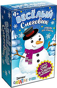 Zestaw do eksperymentów - Wesoły bałwanek