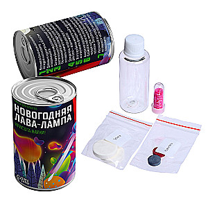Zestaw do eksperymentów - Noworoczna lampa lawowa