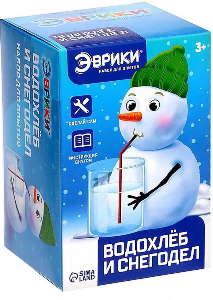Experimentier-Set - Wassertrinker und Schnee