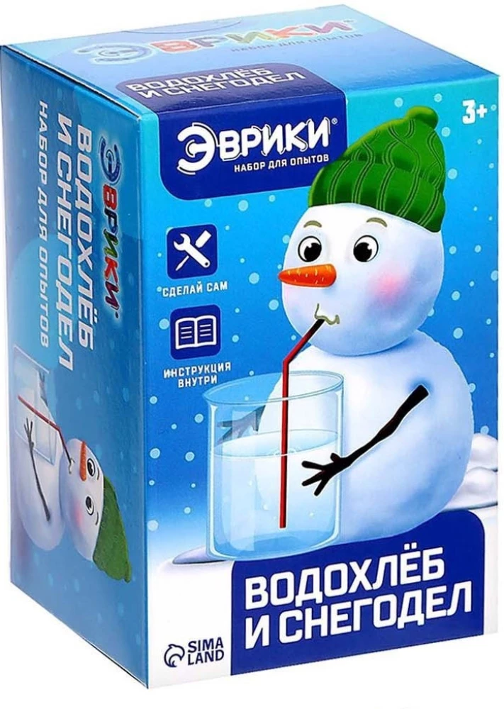 Zestaw do eksperymentów - Wodoholik i śnieg