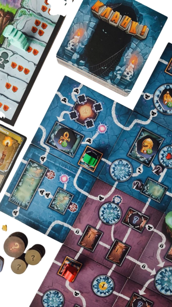 Stalo žaidimas - Clank! Katakombos