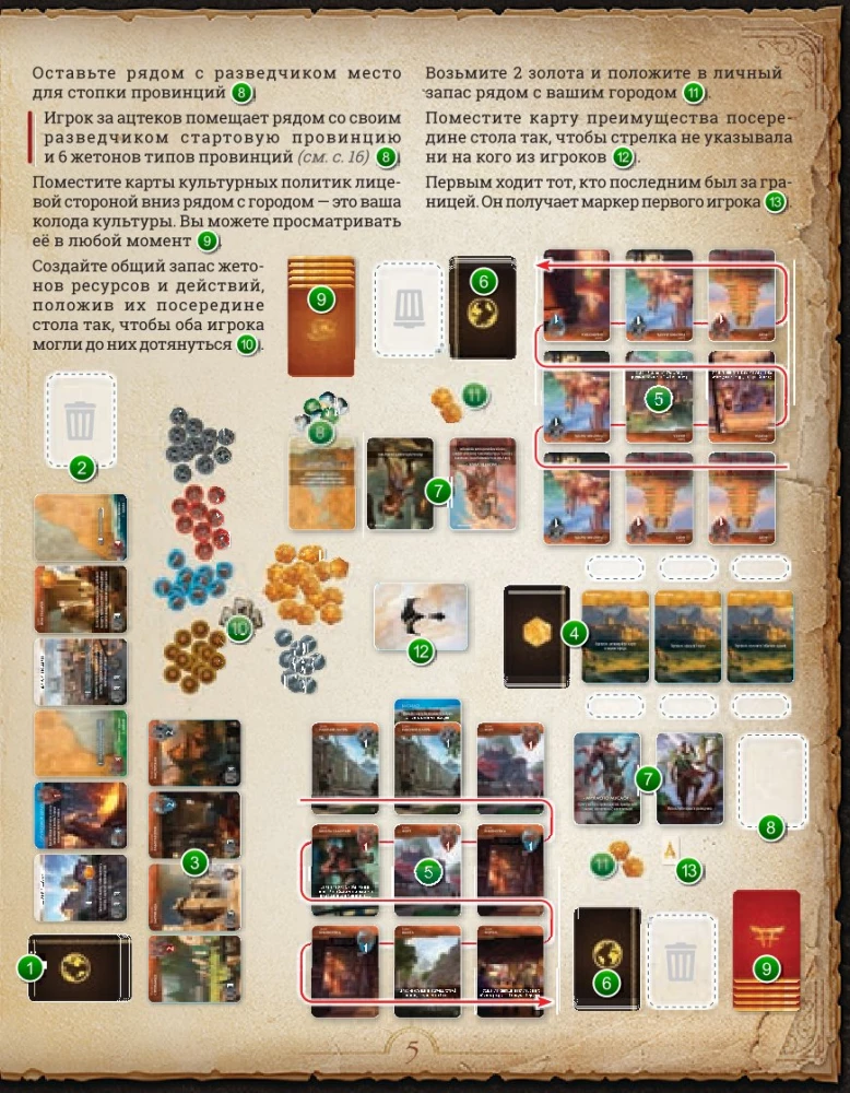 Stalo žaidimas - Monumental Duel. Prekyba