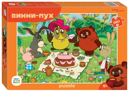 Puzzle 260 - Kubuś Puchatek