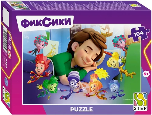 Puzzle 104 - Fixiki. Nowy sezon