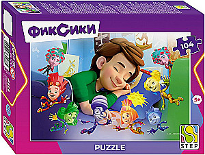Puzzle 104 - Fixiki. Nowy sezon
