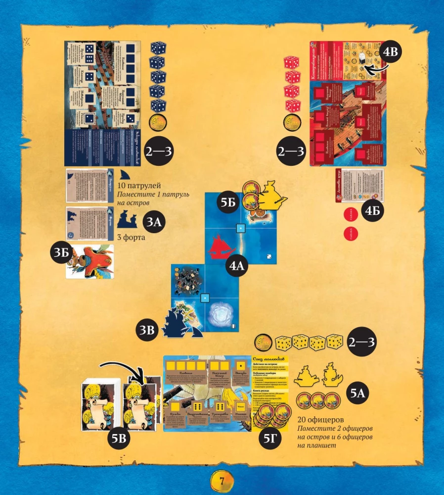 Настольная игра - Ахой