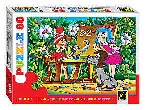 Puzzle 80 - Ulubione postacie, w asortymencie