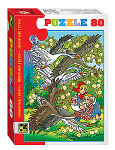 Puzzle 80 - Ulubione postacie, w asortymencie