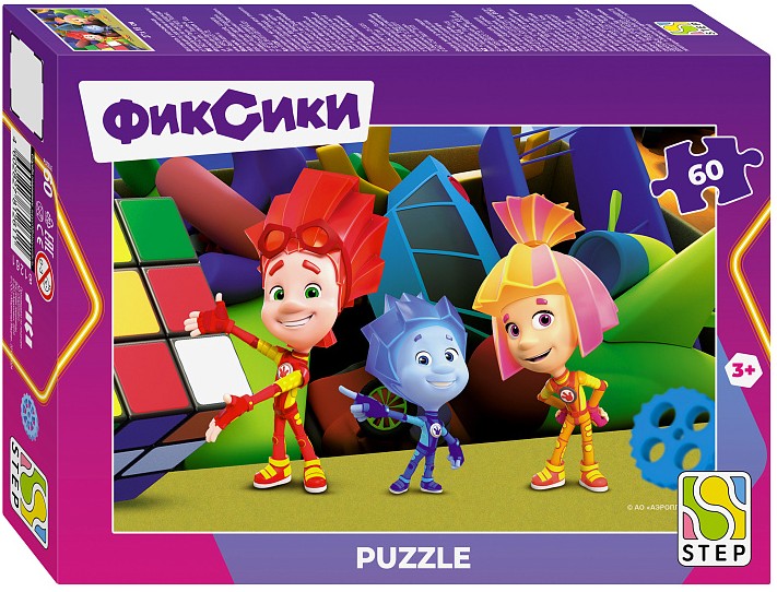 Puzle 60 "Fiksiki. Jaunā sezona"