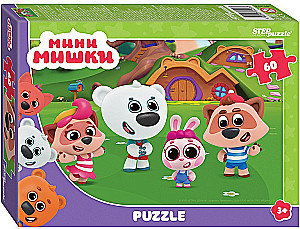 Puzzle 60 - Mini misie