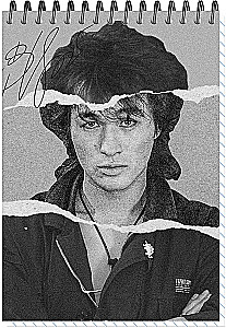 Блокнот А6 - ЦОЙ КИНО №11, 60 листов, клетка