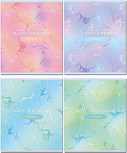 Тетрадь - SHINY OFFICE, 48 листо, в ассортименте