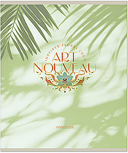 Тетрадь - АРТ ДЕКО - ТЕНИ, 48 листов, клетка, в ассортименте
