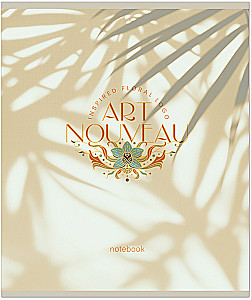 Тетрадь - АРТ ДЕКО - ТЕНИ, 48 листов, клетка, в ассортименте