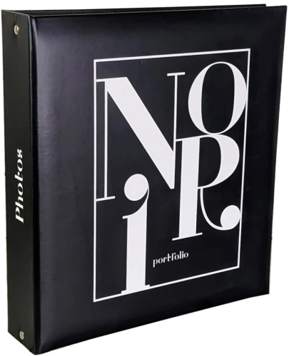 Album fotograficzny na 50 arkuszy magnetycznych - portfolio, czarny