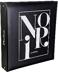 Album fotograficzny na 50 arkuszy magnetycznych - portfolio, czarny