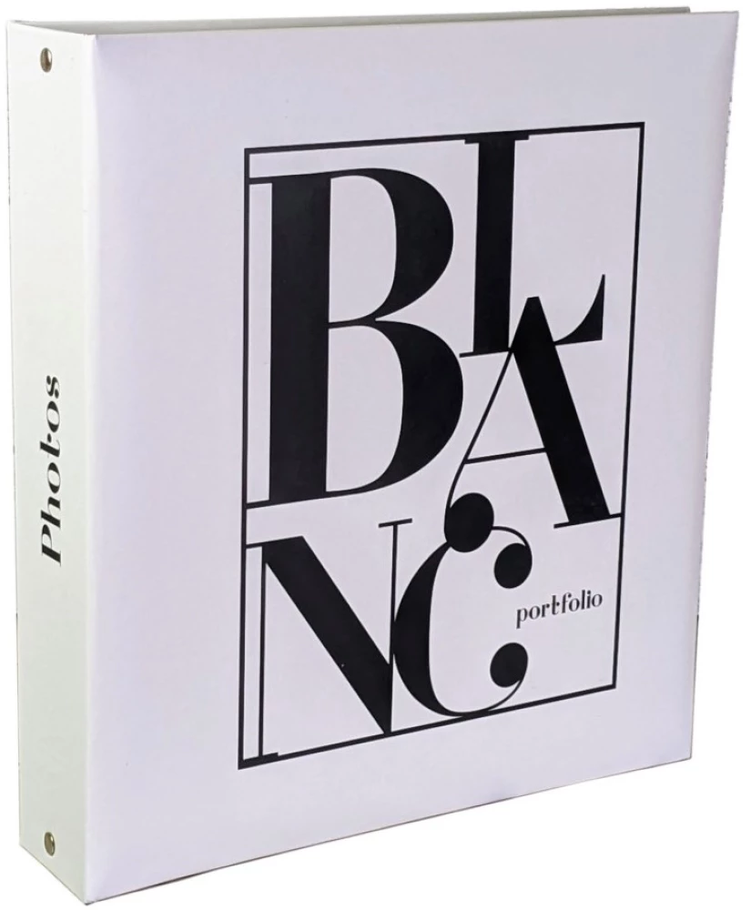 Фотоальбом на 50 магнитных листов - portfolio, белый