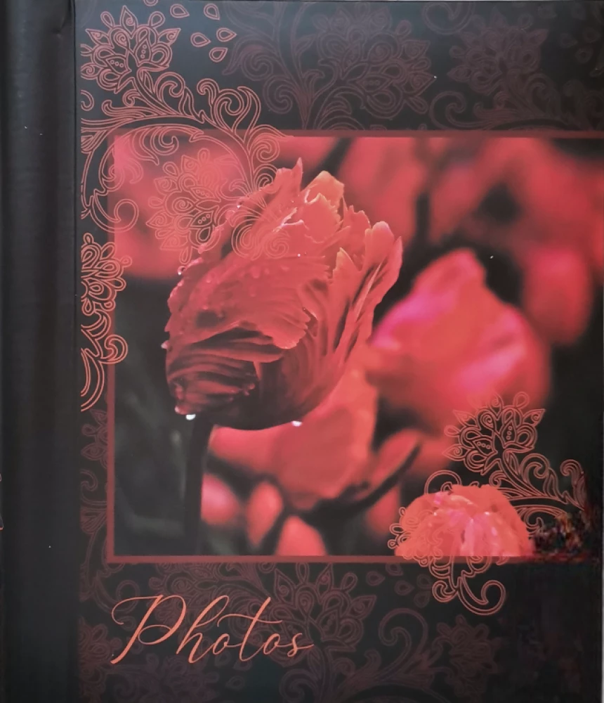 Album fotograficzny na 20 arkuszy magnetycznych - Tulipany