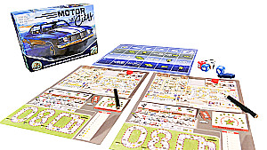 Brettspiel - Stadt der Motoren