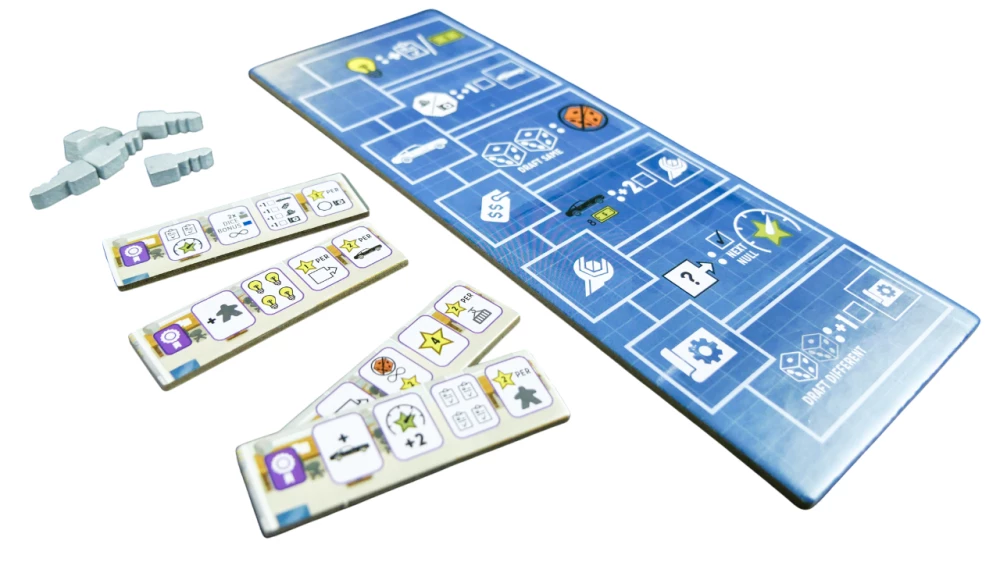 Brettspiel - Stadt der Motoren