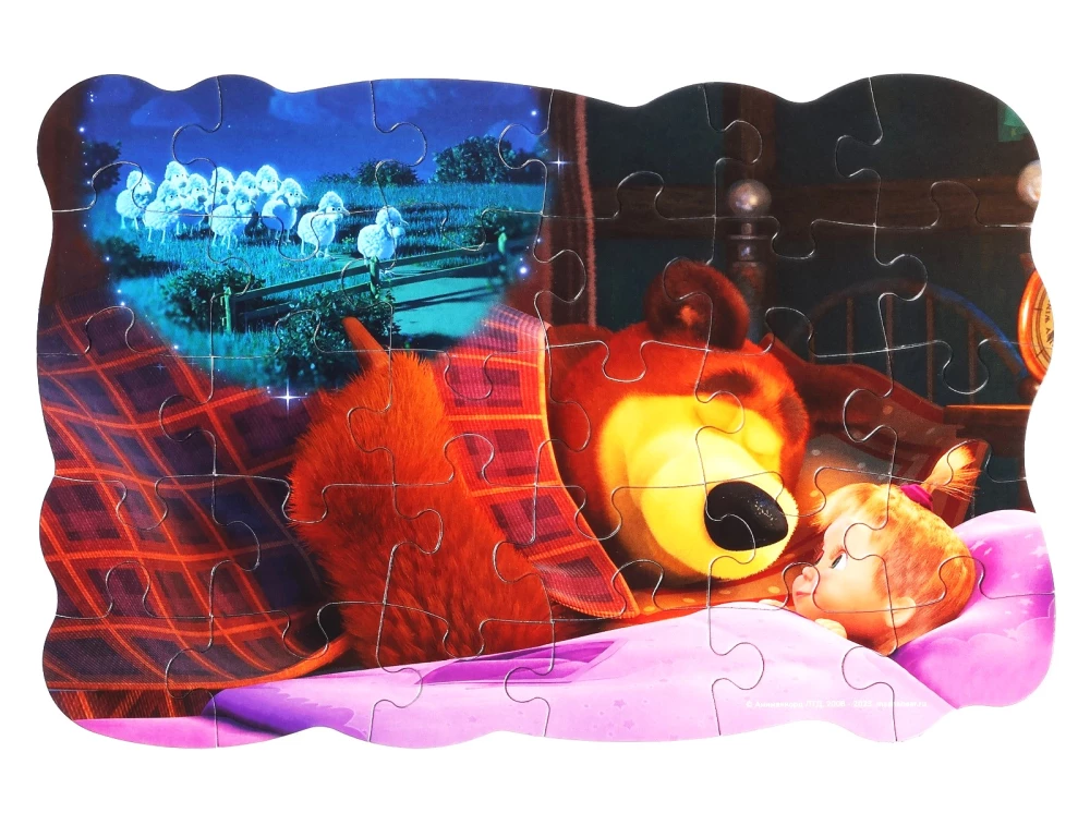 Maxi Puzzle - Masha and the Bear (30 pieces)