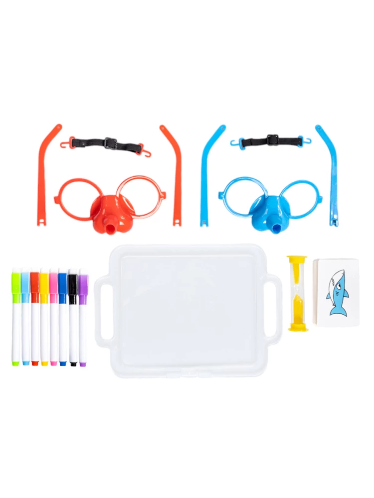 Gra planszowa - Spróbuj zgadnąć. Rysuj nosem