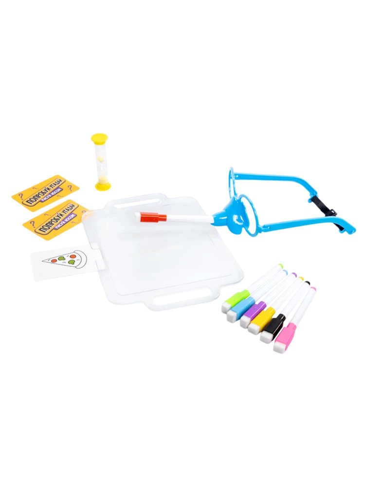 Gra planszowa - Spróbuj zgadnąć. Rysuj nosem