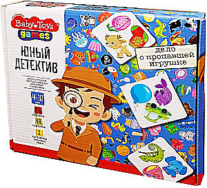 Gra planszowa - Młody Detektyw. Sprawa zagubionej zabawki