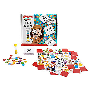 Gra planszowa - Młody detektyw. Literowy ślad