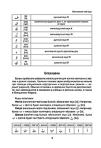 Арабский язык. Тренажер по письму и чтению