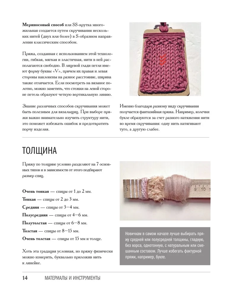 KNITTING WITH NEEDLES. Illustrated Basic Course