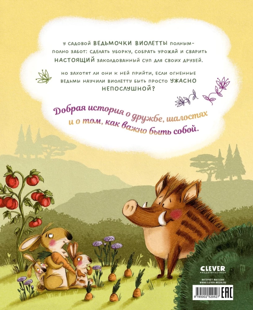 Czarodziejka Violetta, figle i zaczarowana zupa