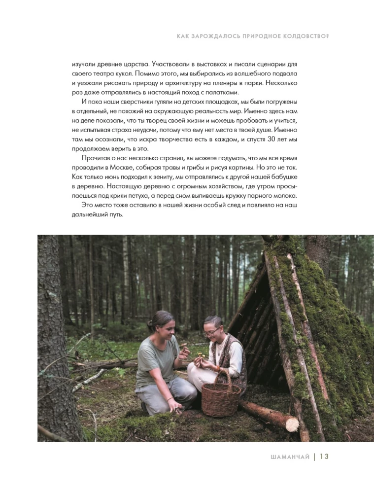 Shaman Tea: A Year in Harmony with Nature. A Book About Plants, Their Powers and Applications