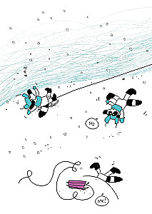 Raccoon in the Museum