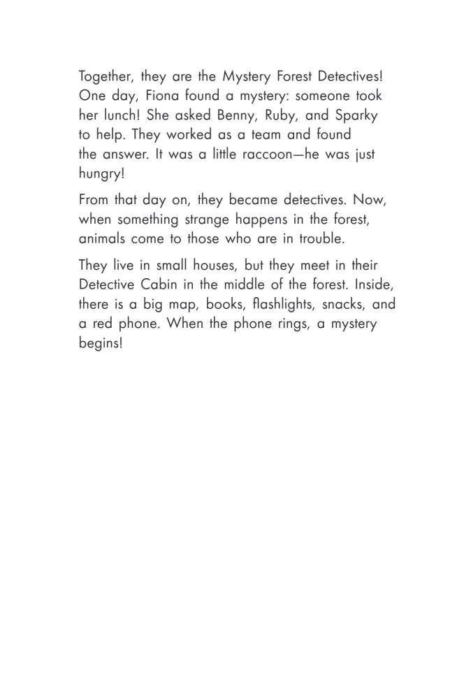 Der Wald Detektiv auf Englisch. Lesen mit Freude und das Niveau erhöhen: A1