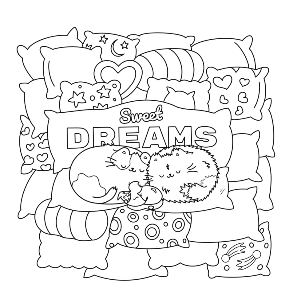 Pushmiau. Coloring Book of the Fluffiest Universe