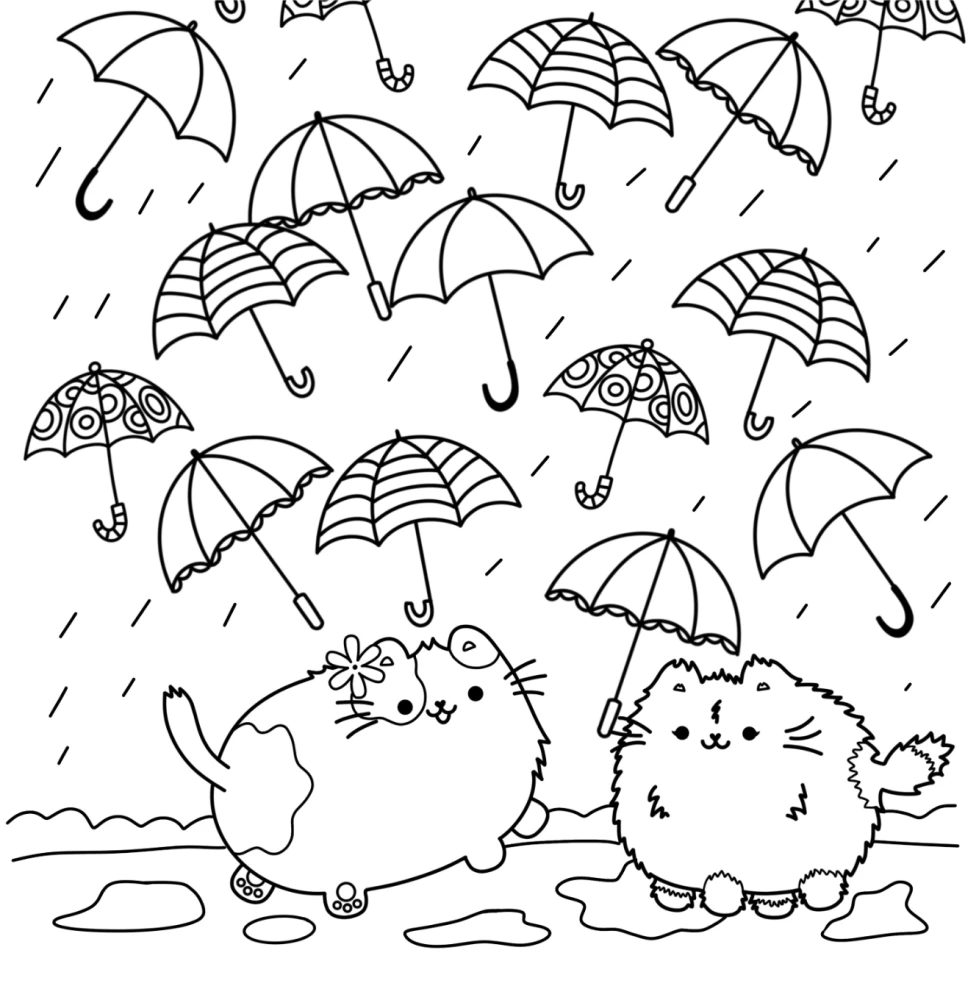 Pushmiau. Coloring Book of the Fluffiest Universe