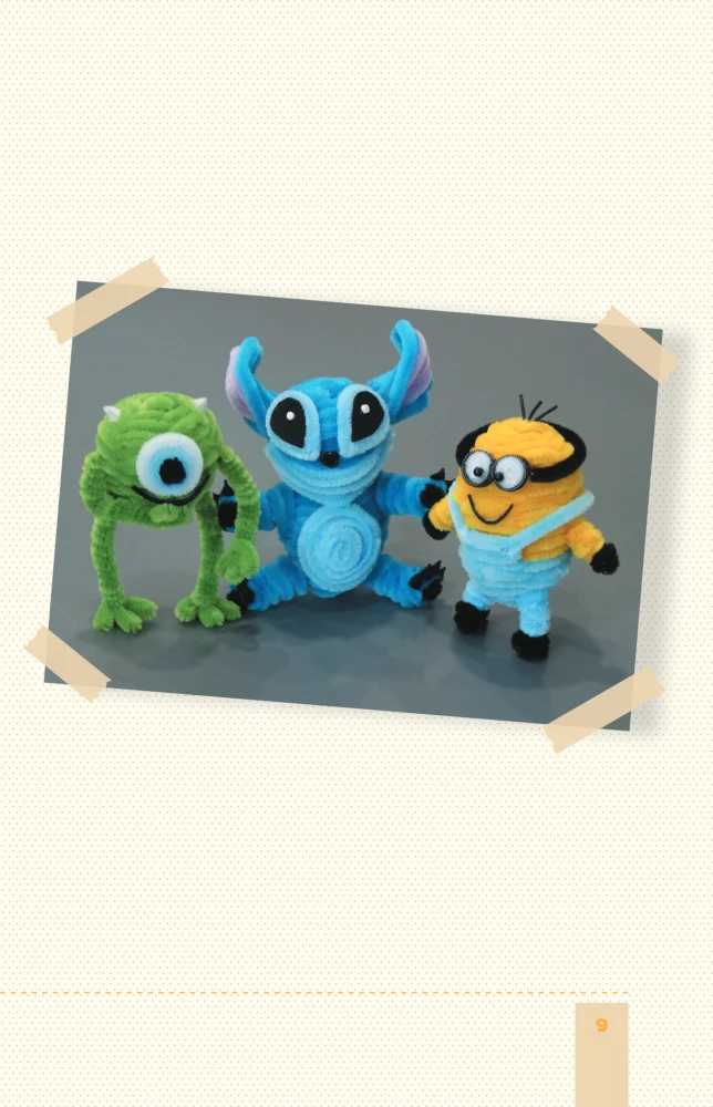 Monsters from Chenille Wire. Labuba, Vakuku, and Others: Step-by-Step Master Classes for Children and Adults