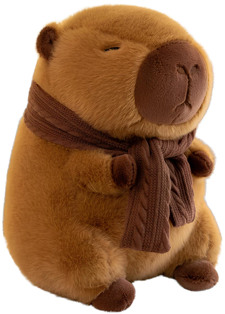 Soft Toy - Capybara with Scarf, 50cm