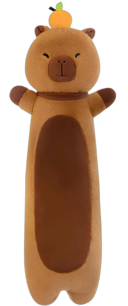 Miękka zabawka - Kapibara z dynią, 65cm