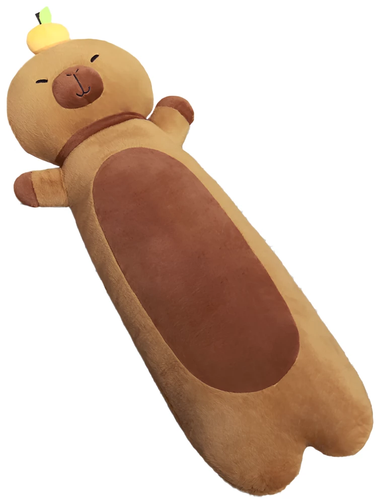 Miękka zabawka - Kapibara z dynią, 90 cm