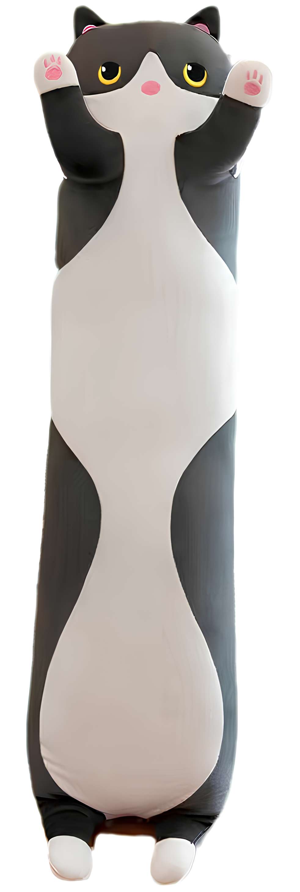 Mīkstā rotaļlieta - Kaķis, melns, 110cm