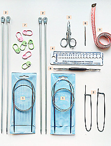 Knitting with Needles Without Panic. An Engaging Step-by-Step Self-Tutorial