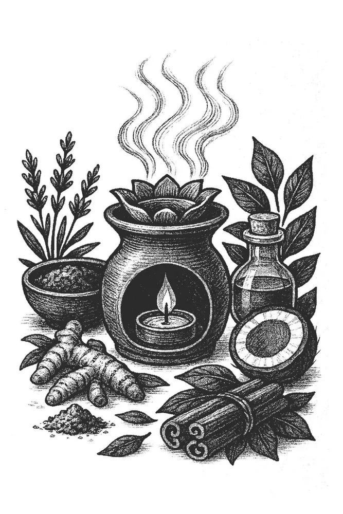 Аюрведическая ароматерапия. Целительная сила эфирных масел