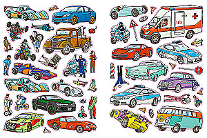 Großes Aufkleberbuch. Verkehr