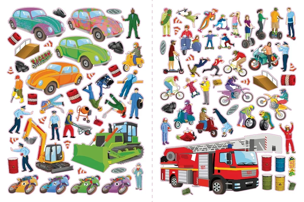 Metallic Aufkleber. Verkehr