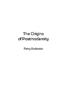 The Origins of Postmodernism