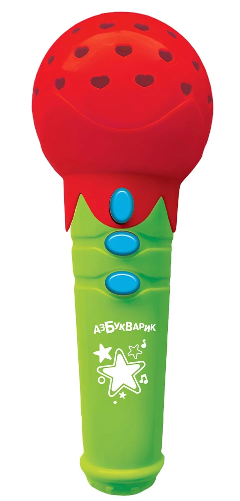 Musical Toy - New Year Songs. Superhit Microphone, Red