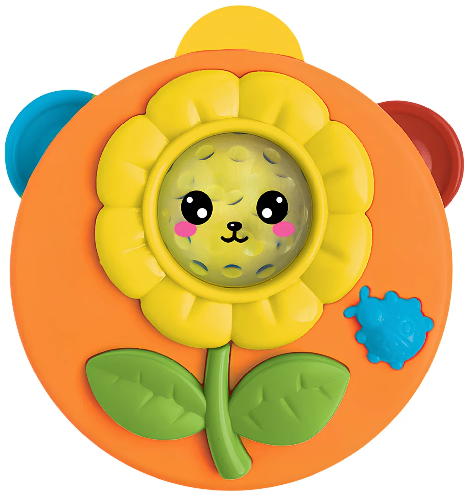 Музыкальная игрушка - Бубен, оранжевый